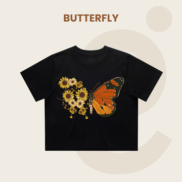 Butterfly Crop Top